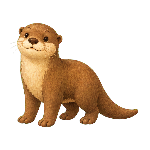 Fully grown Otter